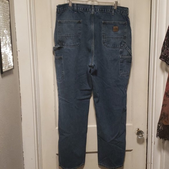 Carhartt Orginal Dungaree Fit Jeans40x32 Streetwear Workwear - Picture 6 of 9